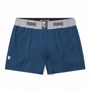 NWT BIKE Athletic Jock Shorts Navy Blue Men's Size Large